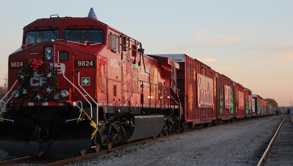 CP's Holiday Train arrived in Windsor