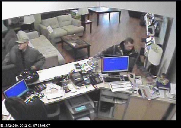 Surveillance photos of the suspects from Windsor Police