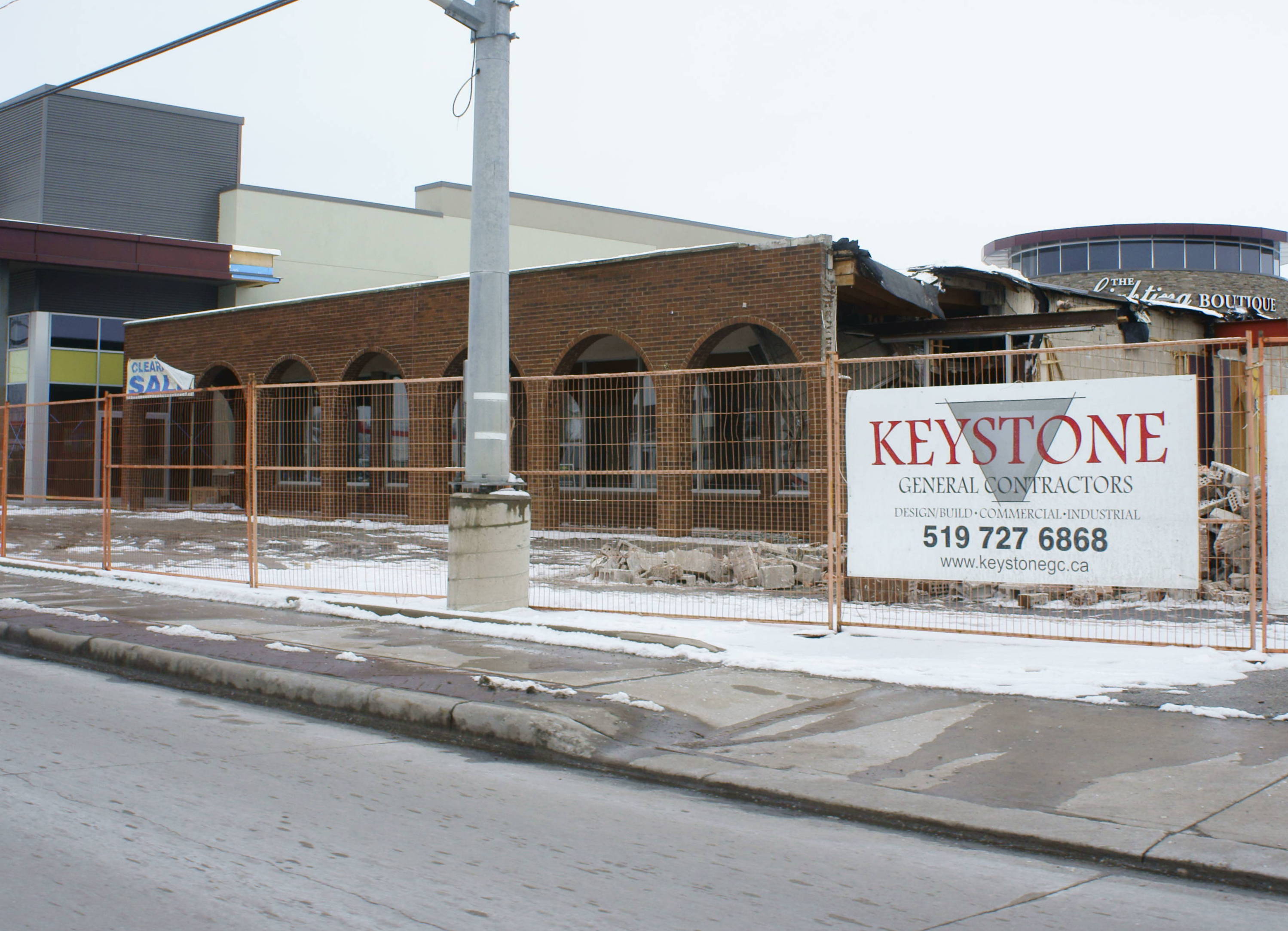 Demolition Starts At Walker Road's Old 'The Lighting ...