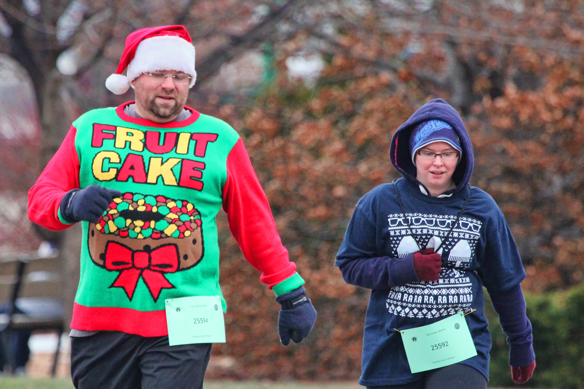 PHOTOS Ugly Christmas Sweater Run On Windsor's Riverfront