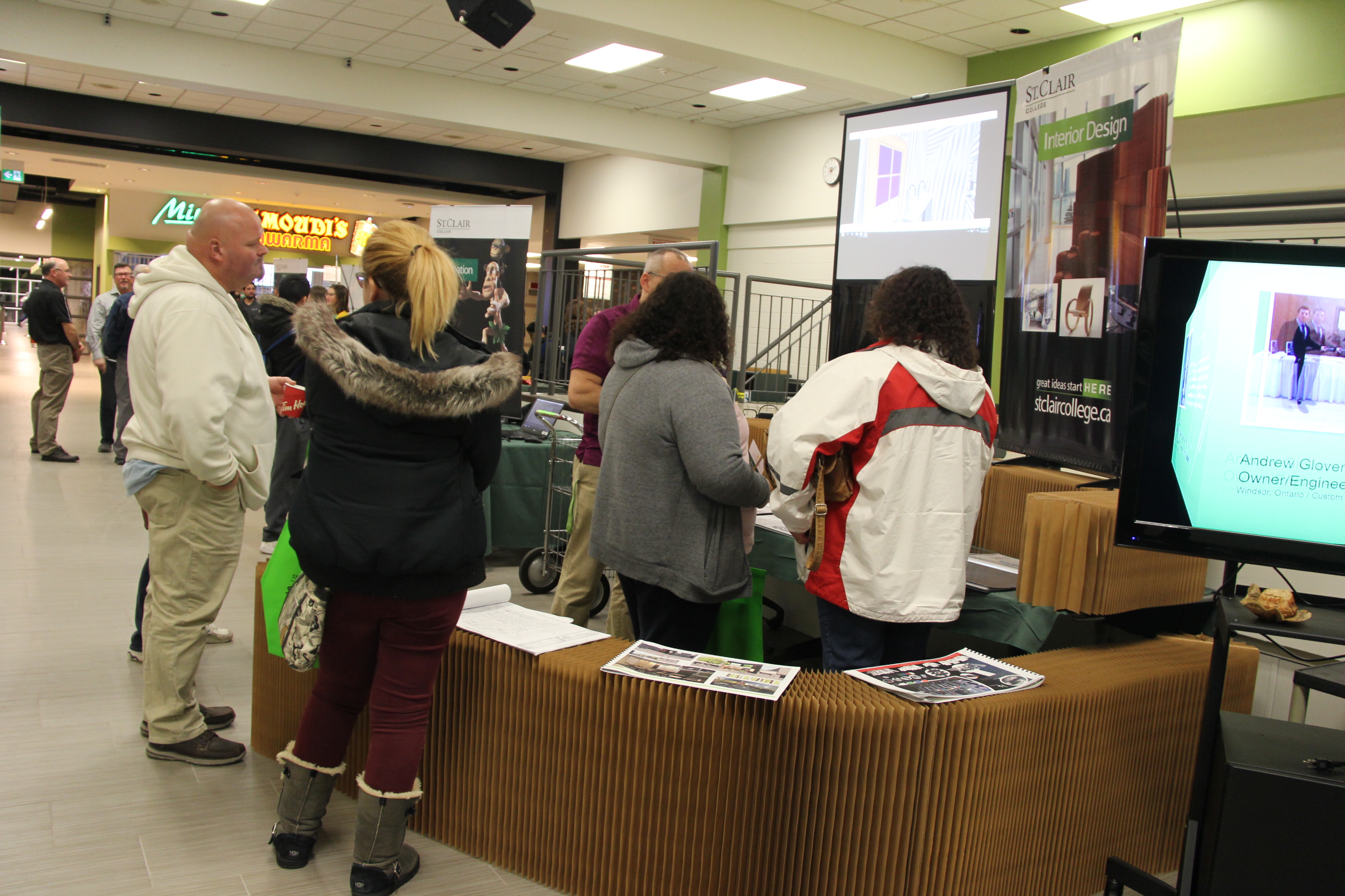Photos Potential Students Fill St Clair College For Fall