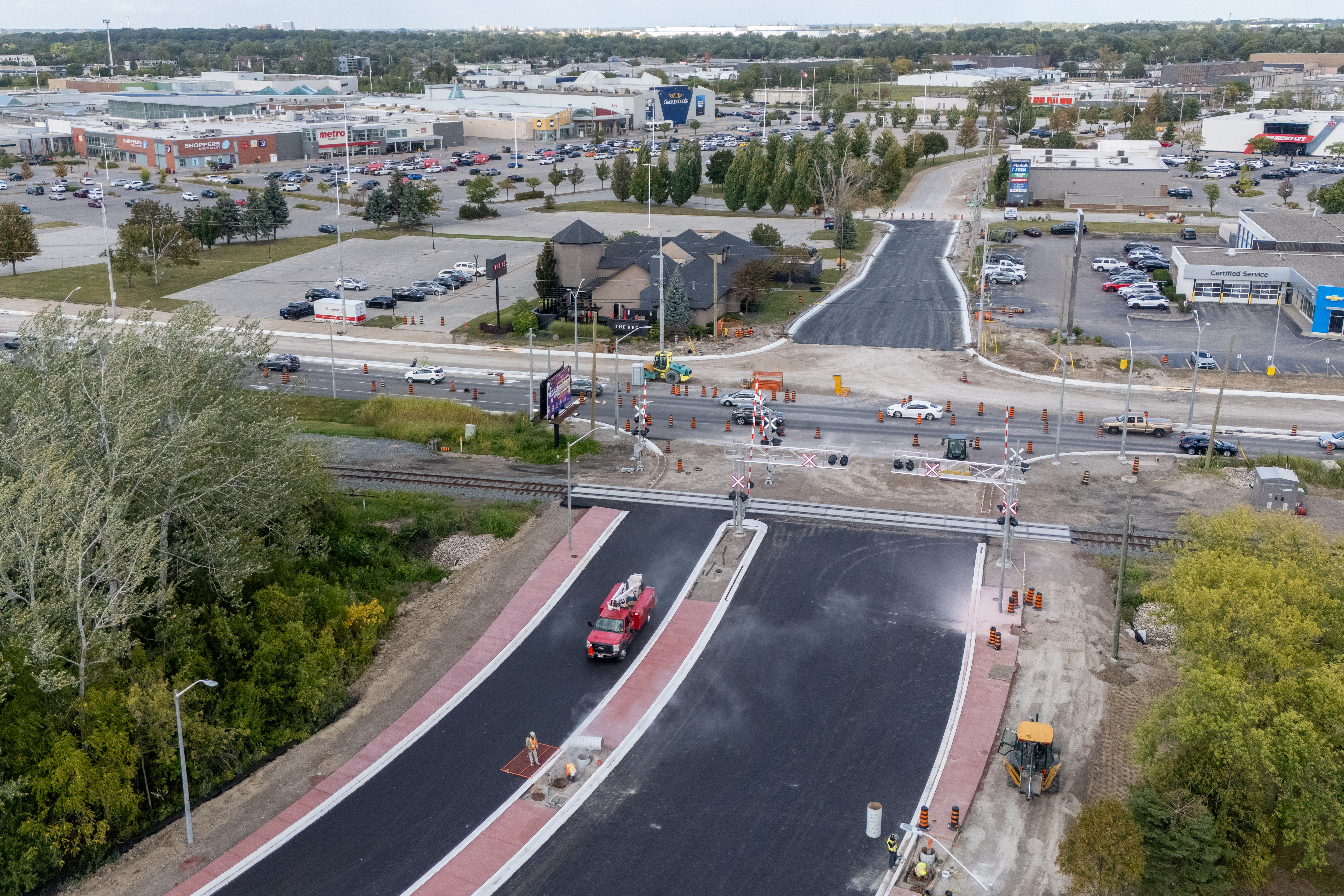 PHOTOS: Howard Avenue And Division Road Construction Enters Final Months